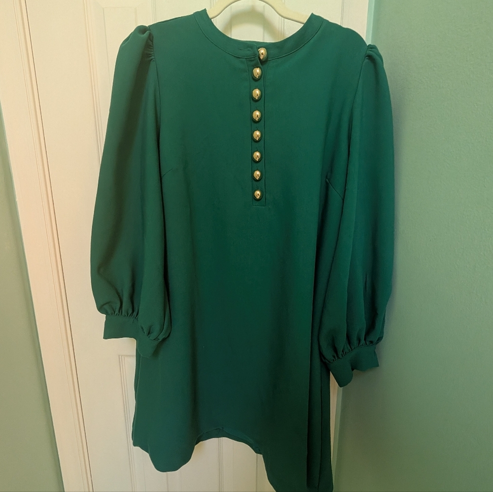 Verdant Green Samantha Mini Dress | Pomander Place | XXL